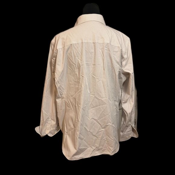 Devon & Jones Ladies' Crown Woven Collection Gingham Check XL (Silver) D640W - Picture 4 of 11